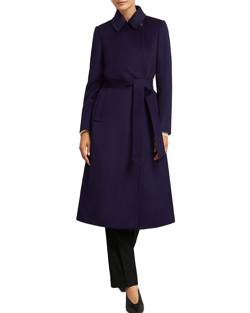 ホッブスロンドン レディース アウター コート HOBBS LONDON Livia Coat Midnight Purple パープル
