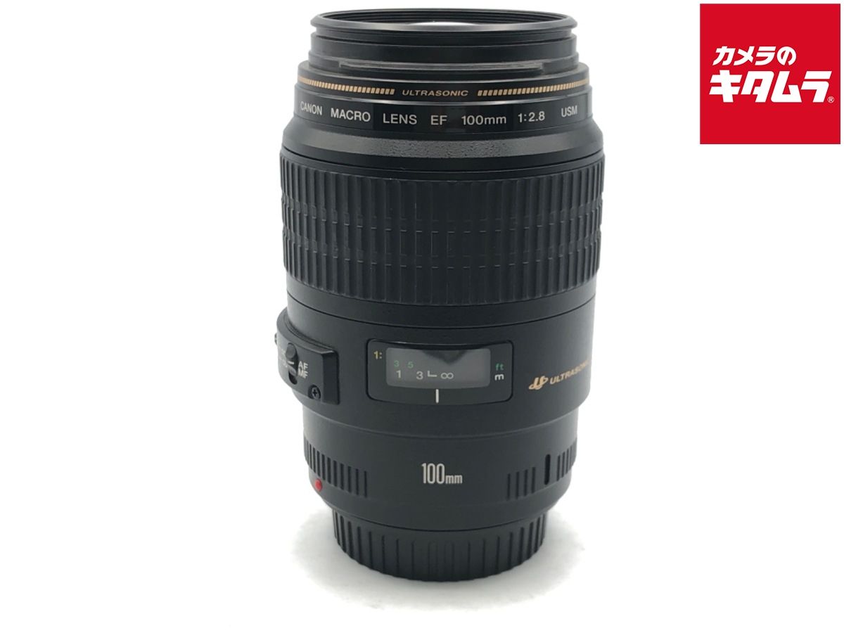 【中古】 【並品】 キヤノン EF100mm F2.8 マクロ USM
