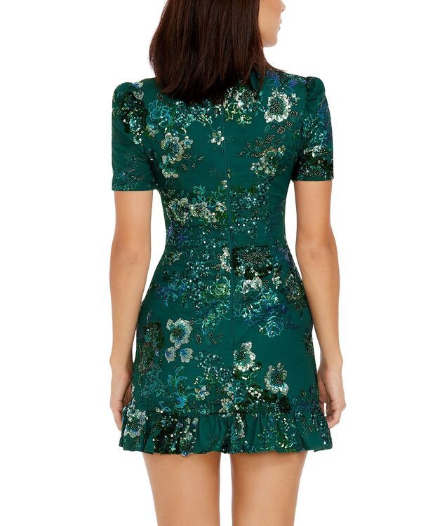 ドレスザポプレーション レディース トップス ワンピース フラワー柄 ミニ スパンコール フラワー Dress the Population Brittany Floral Sequin Mini D ドレスザポプレーション レディース トップス ワンピース フラワー柄 ミニ スパンコール フラワー Dress the Population Brittany Floral Sequin Mini D