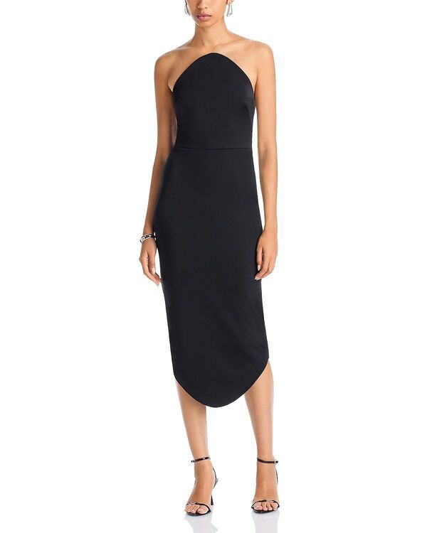 ブラックハロ レディース トップス ワンピース ミディ ストラップレス Black Halo Aureliustrapless Midi Dress Black ブラック