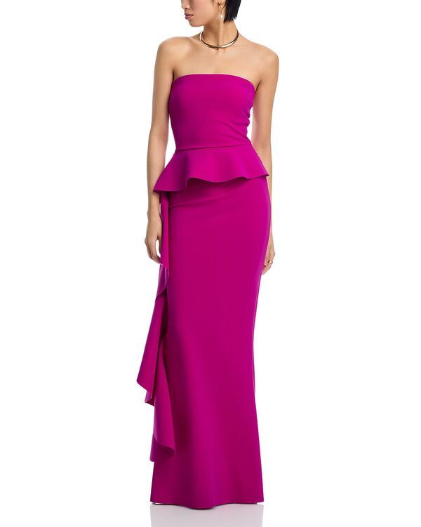 チアラ ボニ プティ ローブ レディース トップス ワンピース Chiara Boni La Petite Robeliska Longown Cyclamen