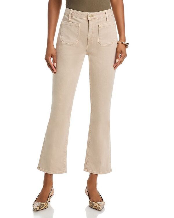 ラジャンス レディース ボトムス デニムパンツ ジーンズ LAGENCE Noya High Rise Slim Flare Jeans in Biscuit Biscuit