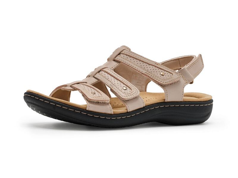 クラークス レディース シューズ サンダル Clarks Laurieann Ivy Sand Leather サンド