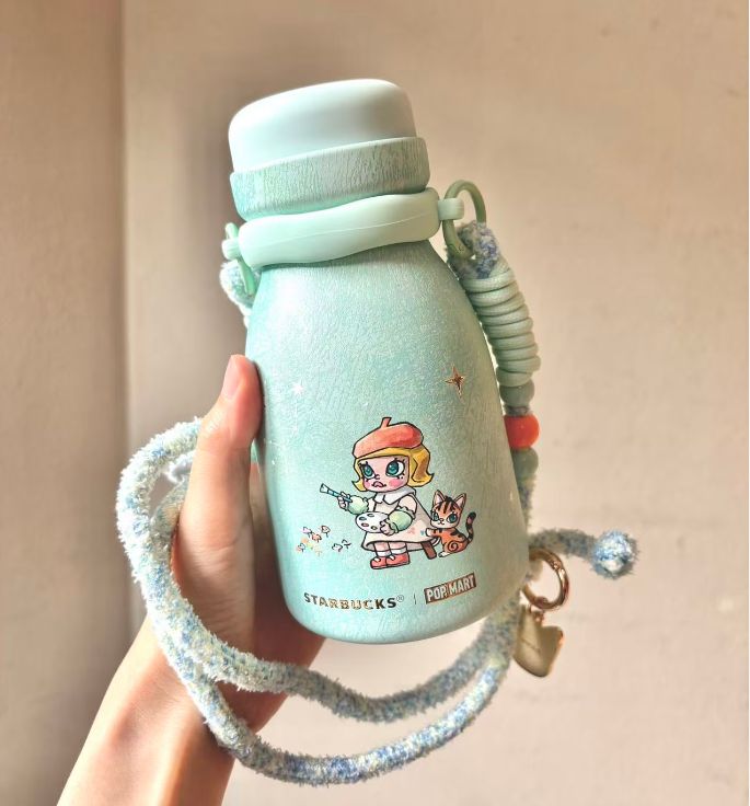 即納★スターバックス＆ポップマート モリー コラボ タンブラ Molly starbucks STARBUCKS タバ 正規品 タンブラー Starbucks 水筒 海外限定