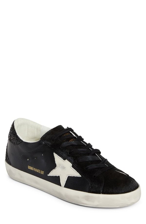 ゴールデングース レディース シューズ スニーカー Golden Goose SuperStar Low Top Sneaker Black ブラック