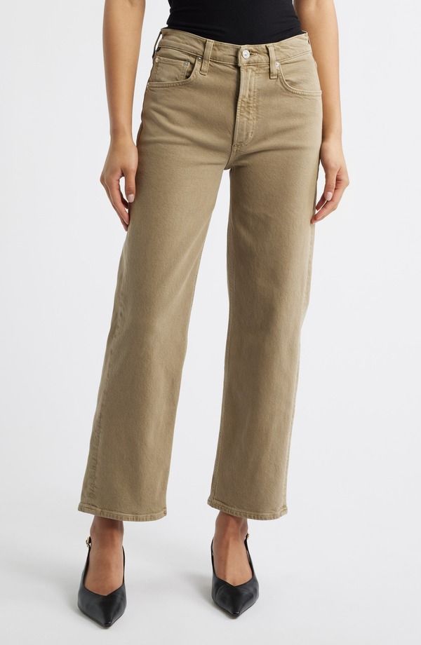 シチズンズ オブ ヒューマニティ レディース ボトムス デニムパンツ ストレート ハイウエスト アンクル ジーンズ Citizens of Humanity Palma High Waist Ankl