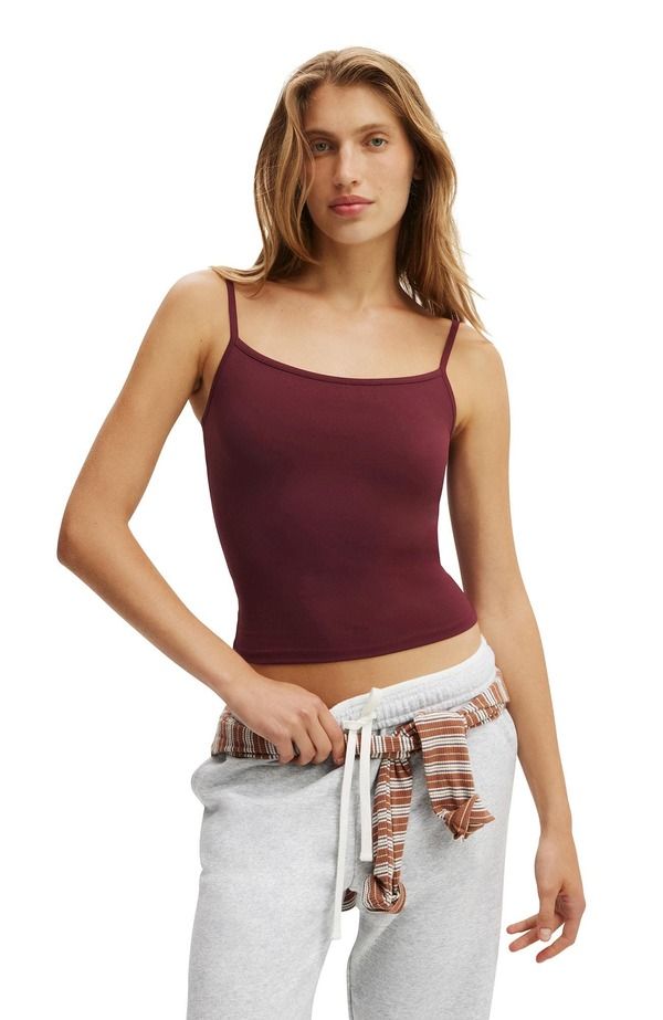 コットンオン レディース トップス シャツ Cotton Womens Hold Me Cami Sour Cherry