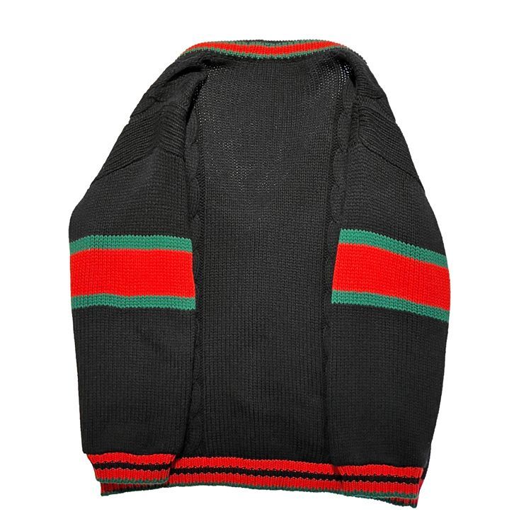 GUCCI グッチ 21AW オーバーサイズ ケーブルニット セーター 497037