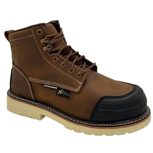 アドテック メンズ シューズ ブーツ・レインブーツ AdTec Guardian Pro 6 Moc Toe Work boot Crazy Horse