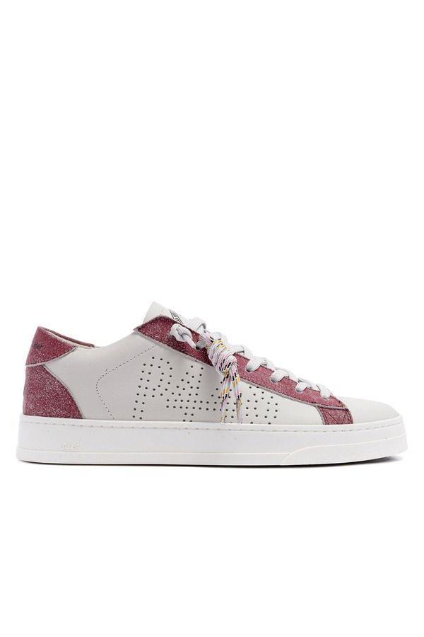 ピーフォーフォーエイト レディース シューズ スニーカー P448 Jack Sneaker White Fuchsia ホワイト
