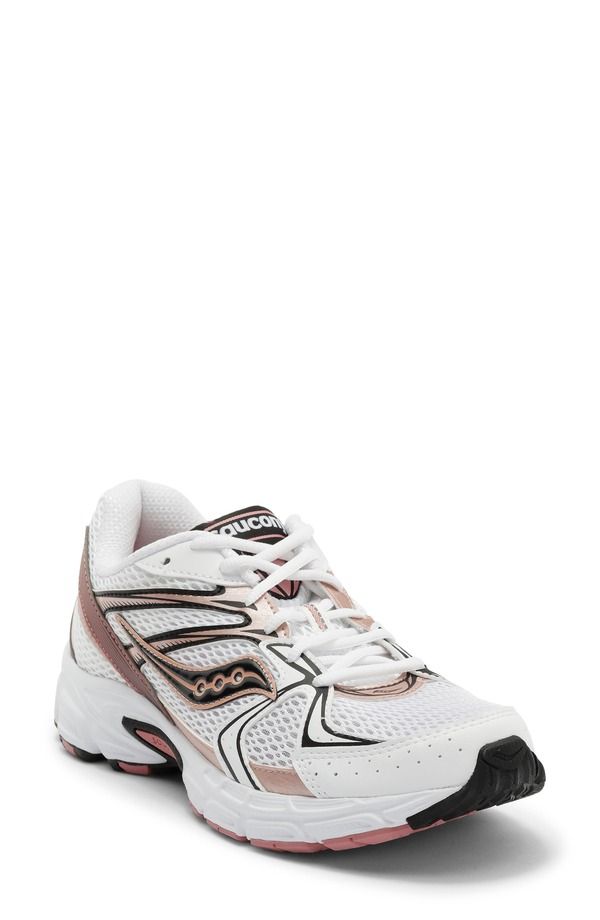 サッカニー レディース シューズ スニーカー Saucony Gender Inclusive Ride Millenium Sneaker White Rose ホワイト