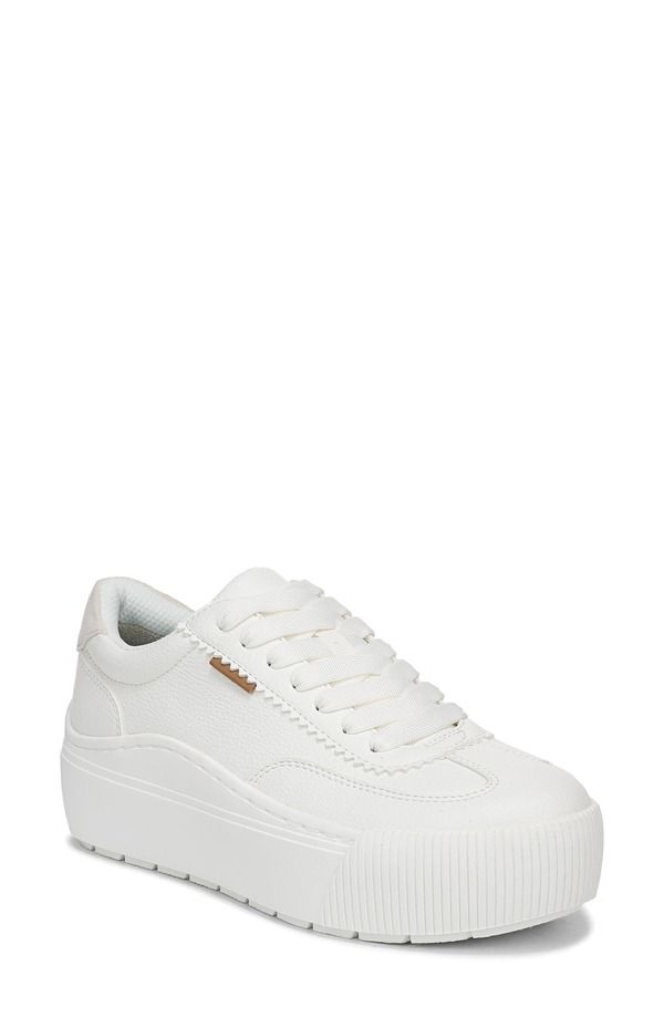 ドクター・ショール レディース シューズ スニーカー プラットフォーム Dr Scholls Time Off Platform Sneaker White ホワイト