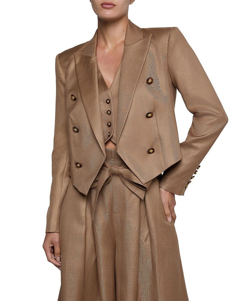 ラジャンス レディース アウター ジャケット・ブルゾン ブレザー LAGENCE Lila Boxy Blazer Barley