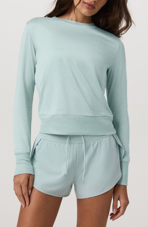 ビュオーリ レディース トップス シャツ Vuori Daydream Crew TShirt Spearmint Heather ヘザー