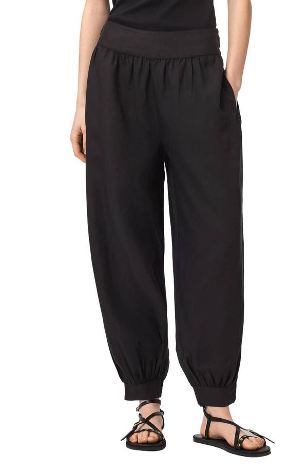オールセインツ レディース ボトムス カジュアルパンツ ジョガーパンツ AllSaints Harrie Joggers Black ブラック