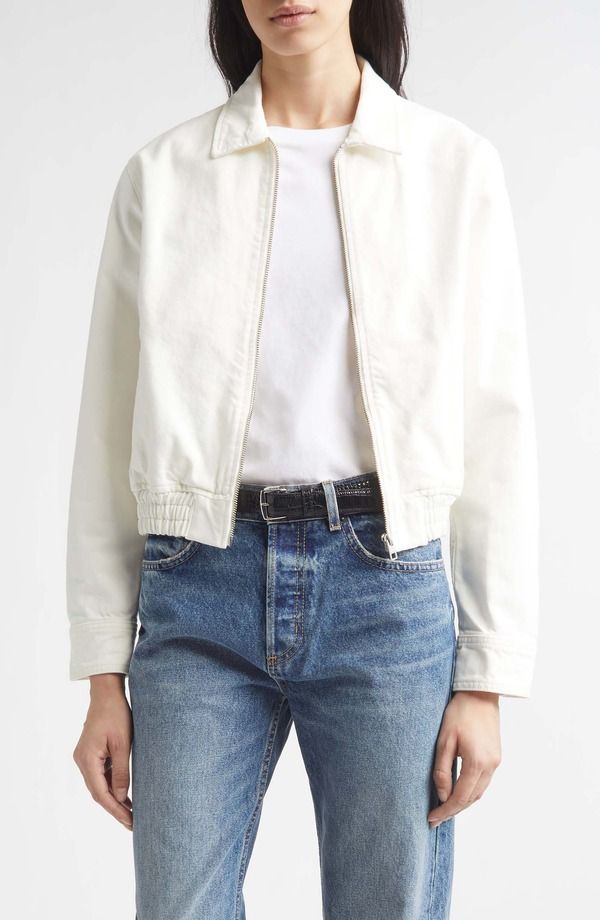 ニリロータン レディース ボトムス デニムパンツ ジャケット Nili Lotanajac Denim Jacket Cream クリーム