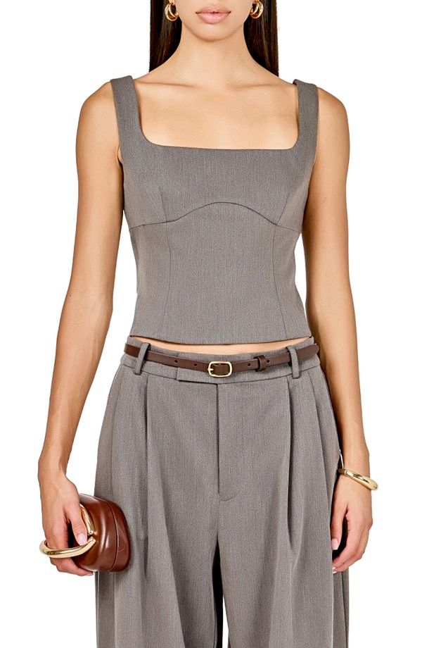 エンドレスローズ レディース トップス シャツ ノースリーブ Endless Rose Back Bow Sleeveless Top Grey グレー 20,985円