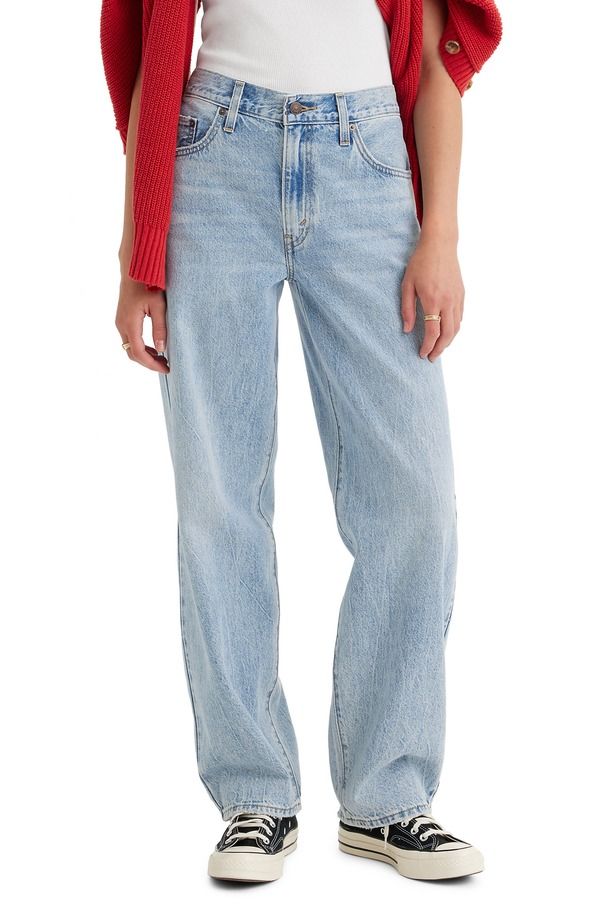 リーバイス レディース ボトムス デニムパンツ ジーンズ Levis Baggy Dad Jeans Fan Flare