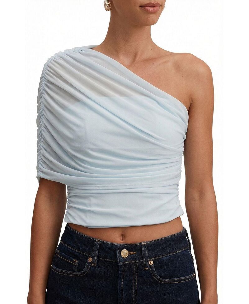 エバーニュー レディース トップス シャツ ドレープ メッシュ Ever Newomensamara Drape Mesh Corsetop Cooling Spray