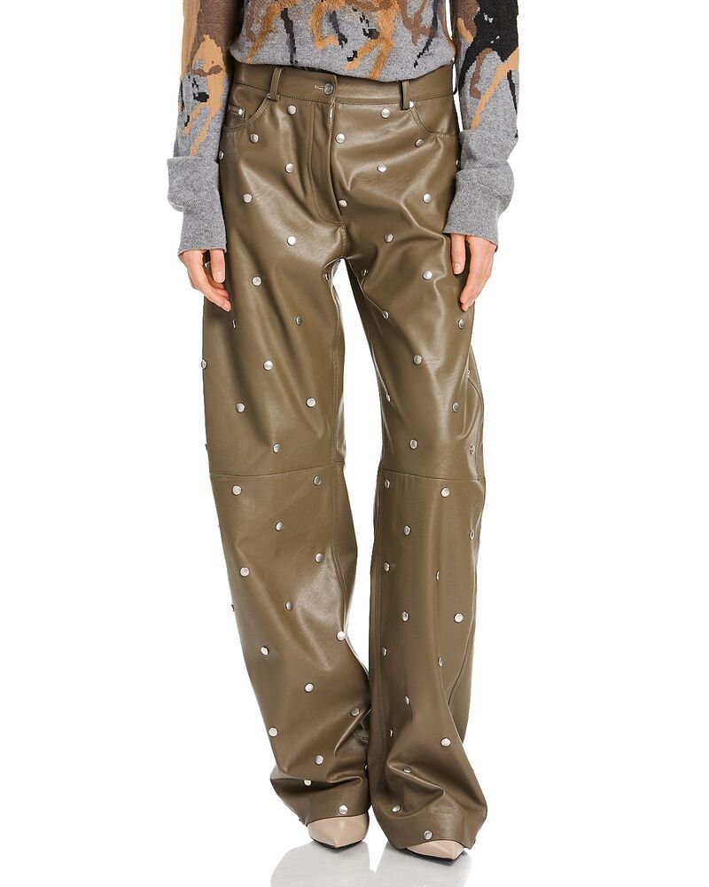 ステラマッカートニー レディース ボトムス カジュアルパンツ Stella McCartney Embellished Pants Mud