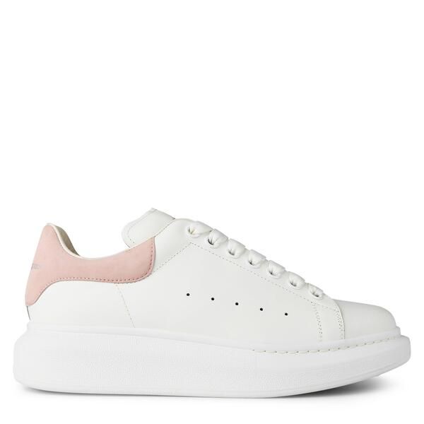 アレキサンダー・マックイーン レディース シューズ スニーカー プリント レザー ロゴ Alexander McQueen Womens Logo Print Leather Oversized Tr