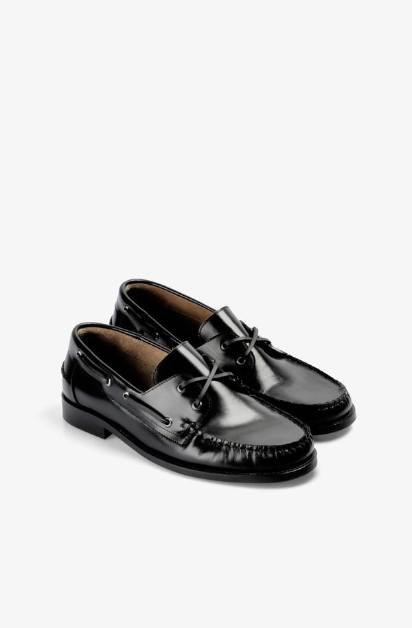 スカルパーズ メンズ シューズ Scalpers New Curiel Suit Shoes Black ブラック
