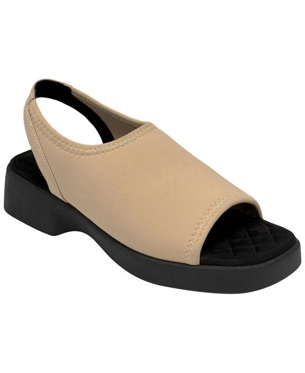 エアロソールズ レディース シューズ サンダル Aerosoles Womens Azura Slingback Sandalstone Stretch Gabardine ストーン