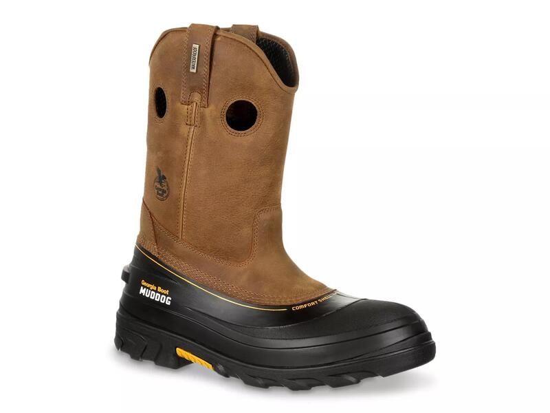 ジョージブーツ メンズ シューズ ブーツ・レインブーツ Georgia BootMuddog Work Boot BrownBlack ブラック