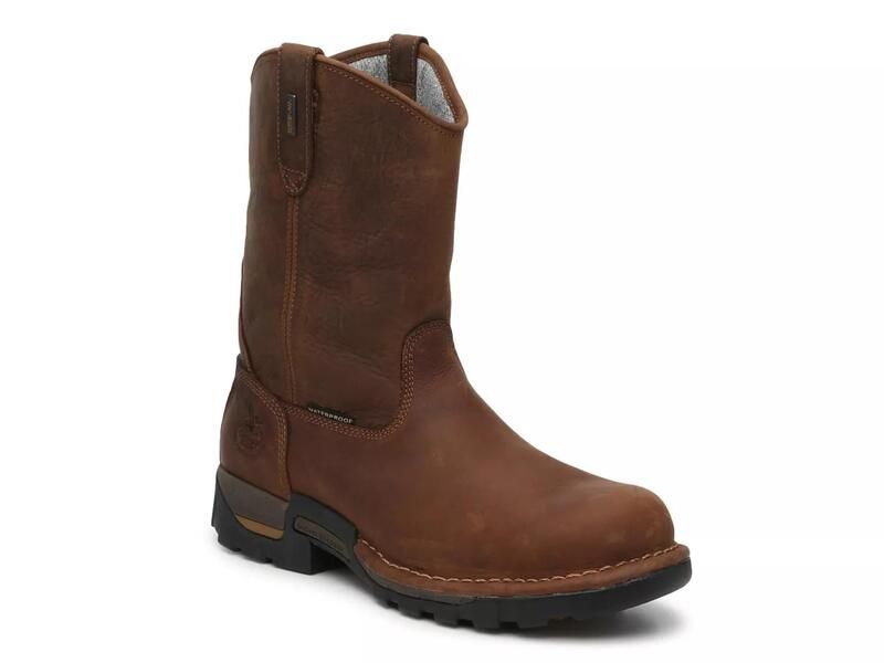 ジョージブーツ メンズ シューズ ブーツ・レインブーツ Georgia BootEagle One Work Boot Dark Brown ブラウン