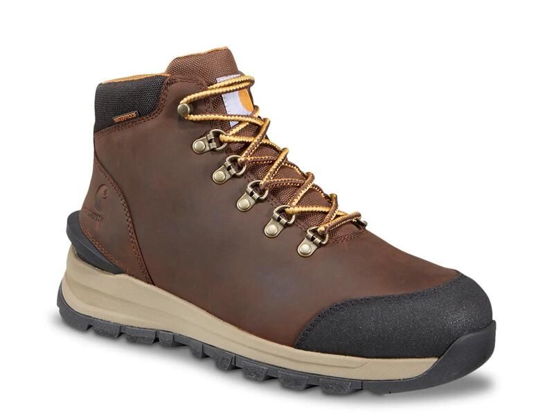 カーハート メンズ シューズ ブーツ・レインブーツ CarharttGilmore Waterproof Work Boot Mens Dark Brown ブラウン