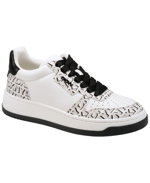 ダナ キャラン ニューヨーク レディース シューズ スニーカー レース DKNY Womens Autumn LaceUp Sneakers MarshmallowBlack Logo ブラック