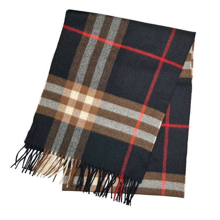 BURBERRY バーバリー GIANT CHECK CASHMERE SCARF GIANT ICON