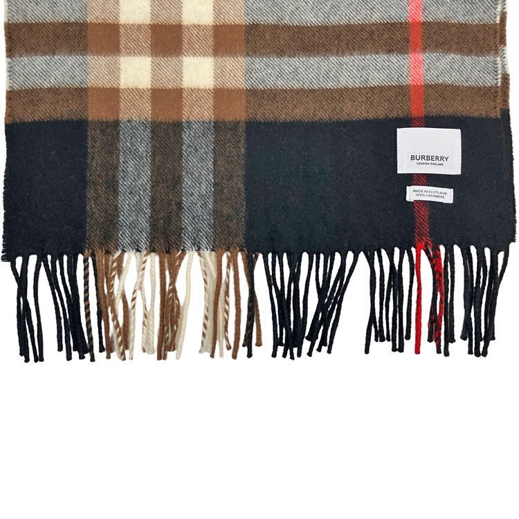 BURBERRY バーバリー GIANT CHECK CASHMERE SCARF GIANT ICON