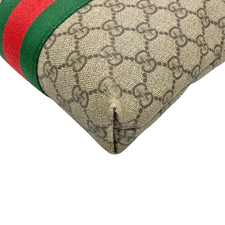 GUCCI グッチ シェリーライン GGスプリーム フラット メッセンジャー