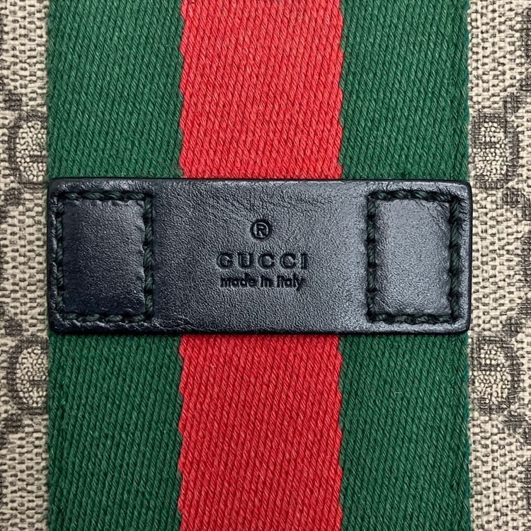 GUCCI グッチ シェリーライン GGスプリーム フラット メッセンジャー