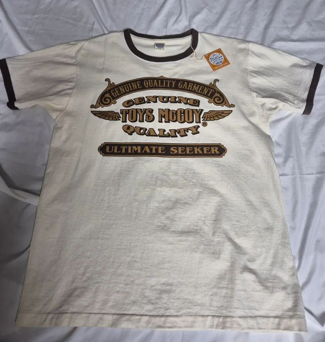 トイズマッコイ ロゴ リンガーTシャツ Mサイズ 出品