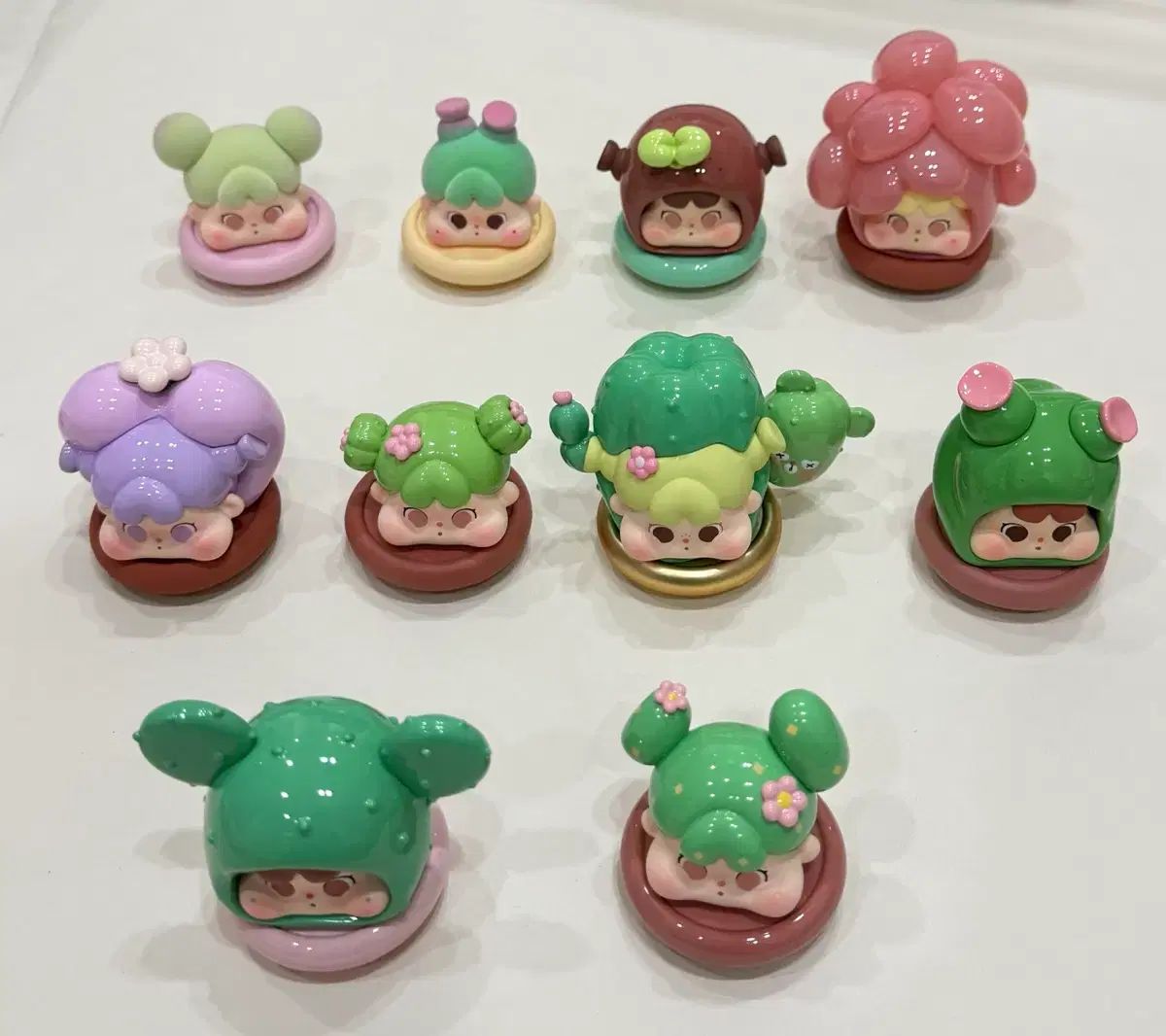 キューオキューオ 多肉ミニフィギュア(まとめ売り)