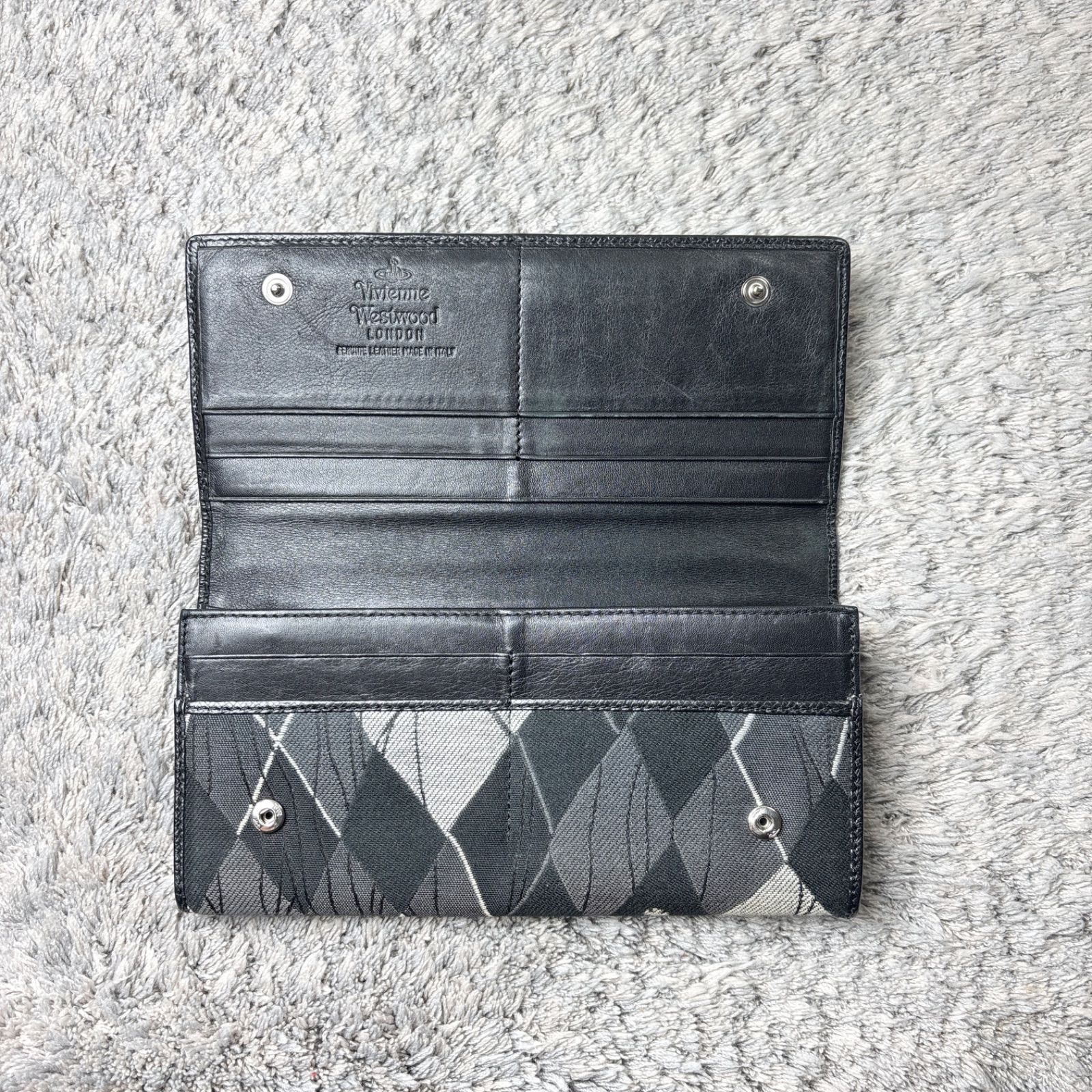 Vivienne Westwood ヴィヴィアンウエストウッド 長財布 アーガイル柄