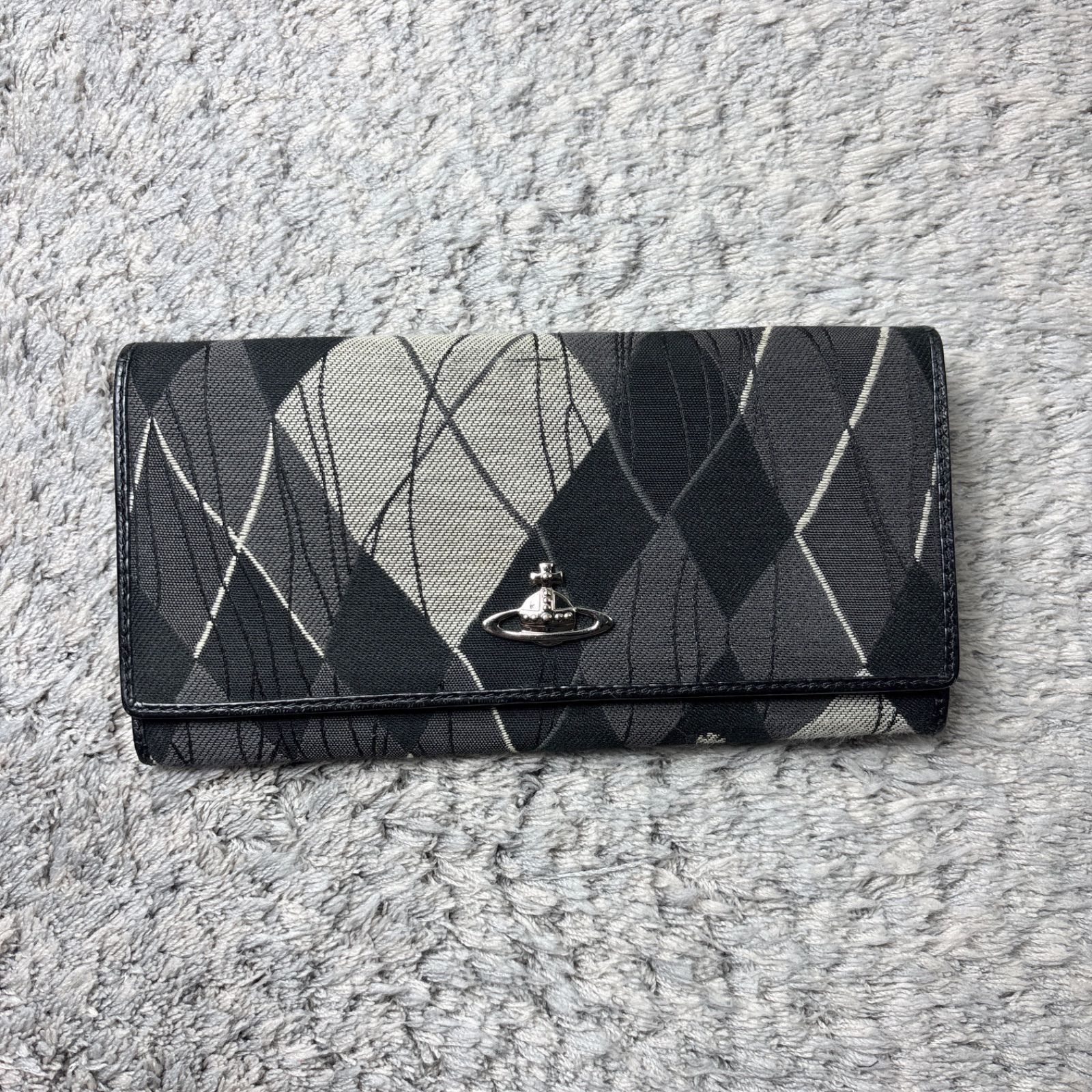 Vivienne Westwood ヴィヴィアンウエストウッド 長財布 アーガイル柄