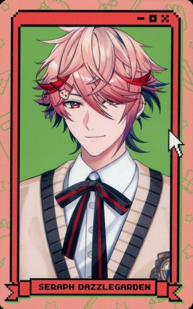 [Used] Character Card Seraph Dazzle Garden (mouse cursor) “Virtual YouTuber Nijisanji Gakuen World Random Photo Style Card”