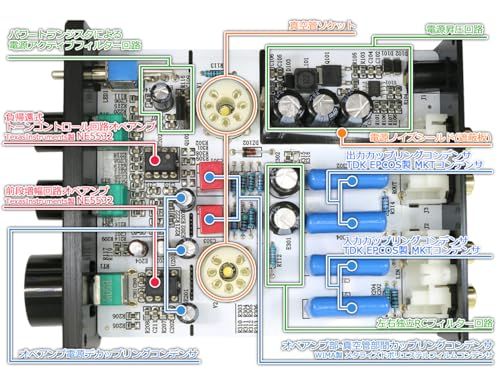 新品】FX-AUDIO- TUBE-03J+ [ブラック]トーンコントロール機能搭載