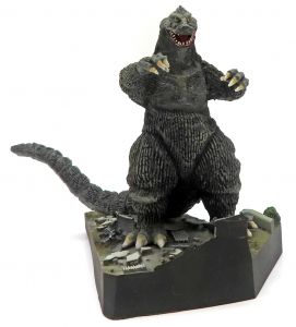 フィギュア ゴジラ(1962) 「キングコング対ゴジラ」 ゴジラオーナメント特撮大百科 レジンキャスト製彩色済オーナメント【10日以内発送】