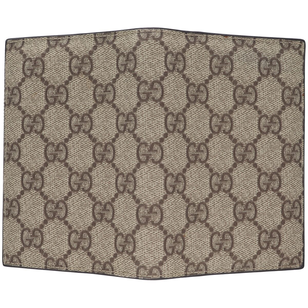 中古】 GUCCI グッチ パスポートカバー 154694 GGスプリーム 手帳
