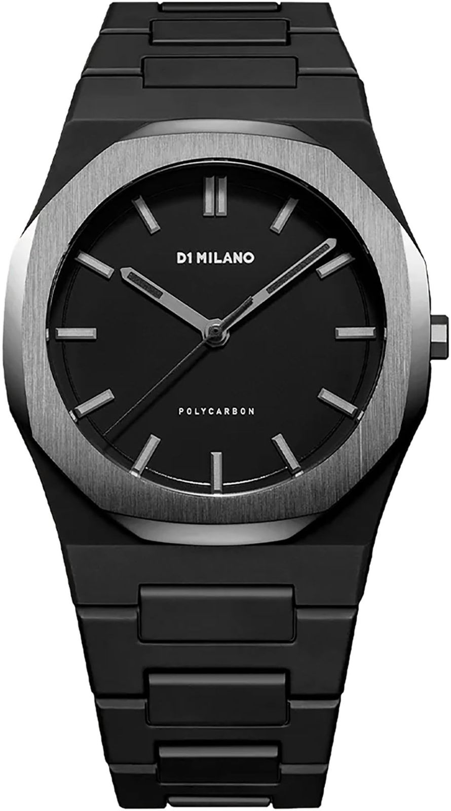 正規代理店 [D1MILANO] D1ミラノ 腕時計 時計 メンズ PCBJ13 ポリカーボン POLYCARBON スペースグレイ SPACE GREY 40.5 ㎜ [ガンメタリック]