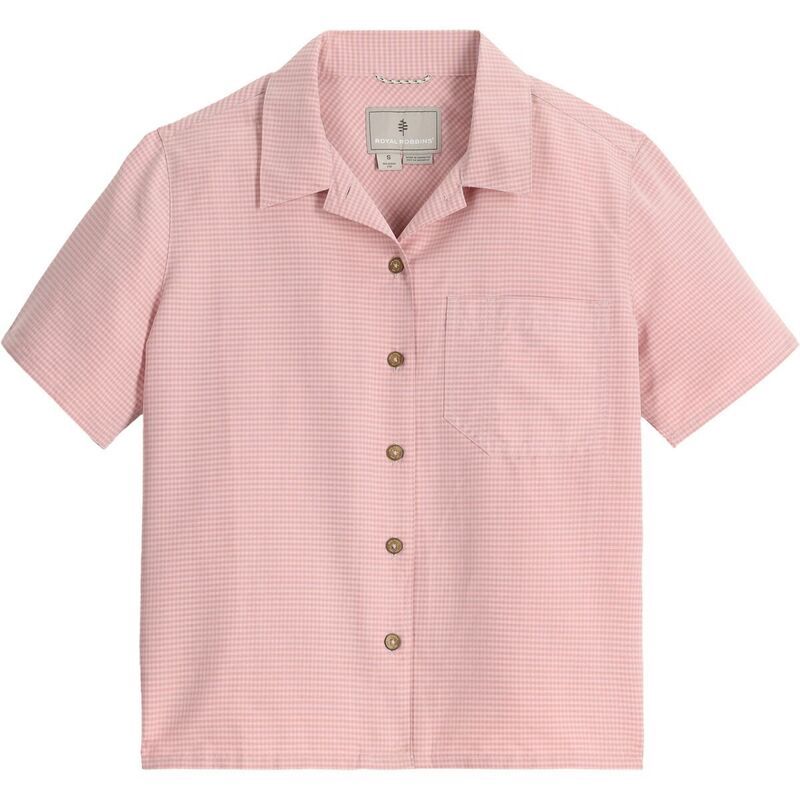 ロイヤルロビンズ レディース トップス Tシャツ 半袖 Royal Robbins Desert Pucker ShortSleeve Shirt Womens Quartz