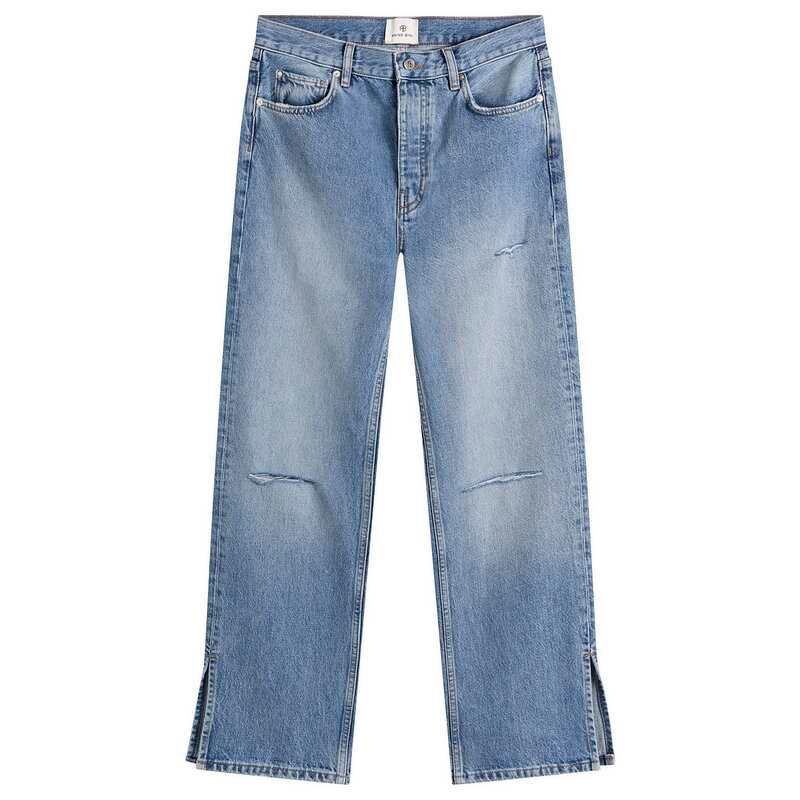 アニービン レディース ボトムス デニムパンツ ジーンズ Anine Bing Roy Jeans Pacific Blue ブルー