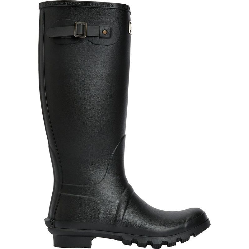 バブアー メンズ シューズ ブーツ・レインブーツ トール Barbour Bede Tall Welly Mens Black ブラック