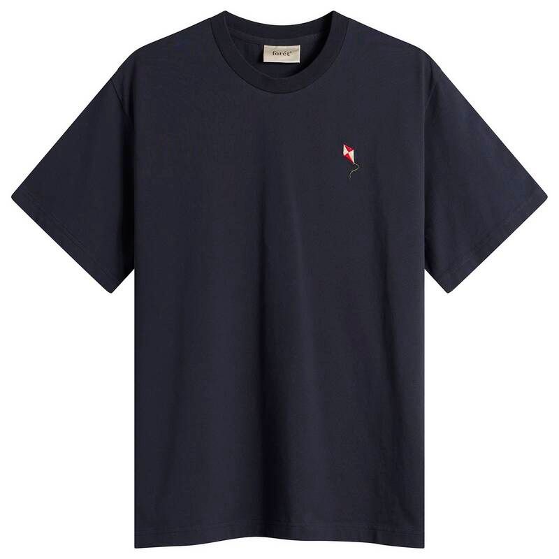フォレ メンズ トップス Tシャツ Foret Kite TShirt Navy ネイビー