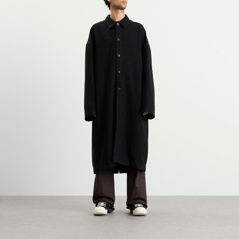 リックオウエンス メンズ アウター コート Rick Owens Buttoned Brad