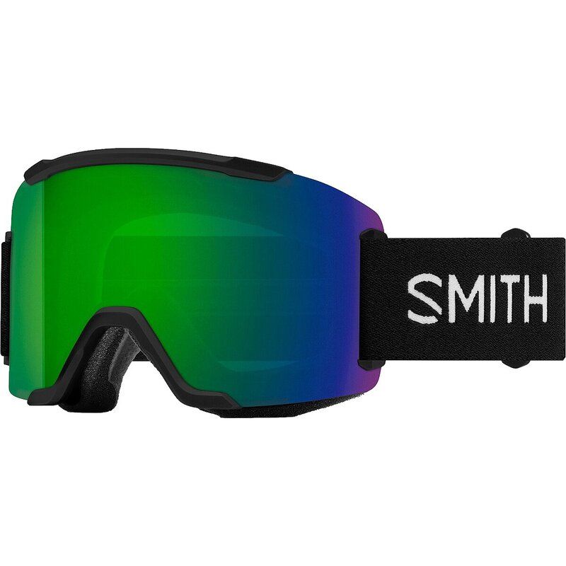 スミス メンズ アクセサリー サングラス・アイウェア Smith Squad Goggles BlackChromaPop Sun Green Mirror2 ブラック